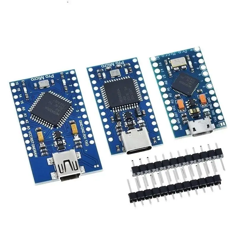 Pro Micro ATmega32U4 Mikrocontroller-Board 5V 16MHz Ersatz – Bild 3