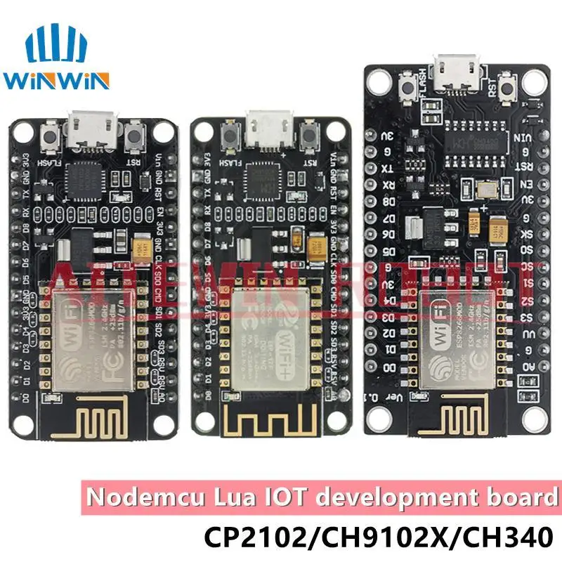 Drahtloses Modul CH340/CP2102 NodeMcu V3 V2 Lua WIFI Internet of Things Entwicklungsboard basierend