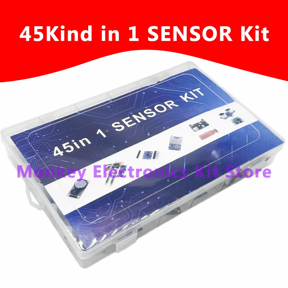 45-in-1-Sensormodule und 16-Arten-Starterkit für Arduino Raspberry Pi – Bild 2