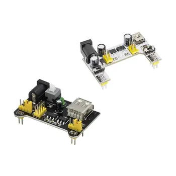 Mb-102 Steck brett Netzteil modul/mb102 weißes Steck brett dediziertes Leistungs modul 2-Wege 3,3 V 5V MB-102