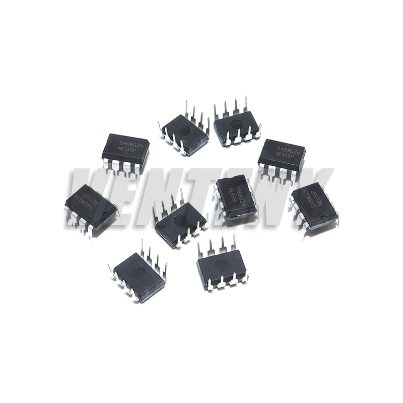 NE555P 10 Stück 25 Stück 50 Stück Integrierte Schaltkreise NE555 NE555P DIP-8 IC-Chip-Set