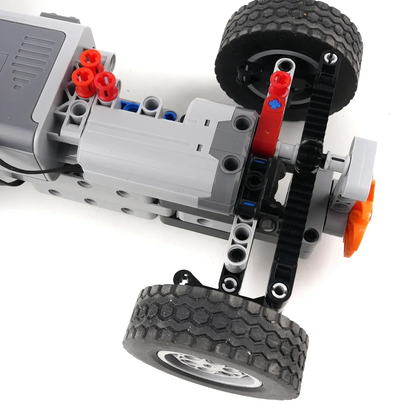 4WD RC Auto Chassis Elektrische Set Baustein Motor Räder RC Empfänger – Bild 4