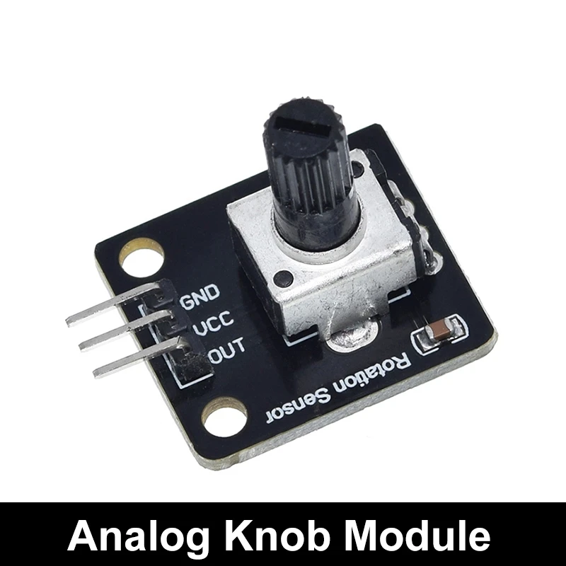 360-Grad-Drehgebermodul Drehpotentiometer Analoges Knopfmodul für Arduino KY-040 RV09 Drehgeber EC11