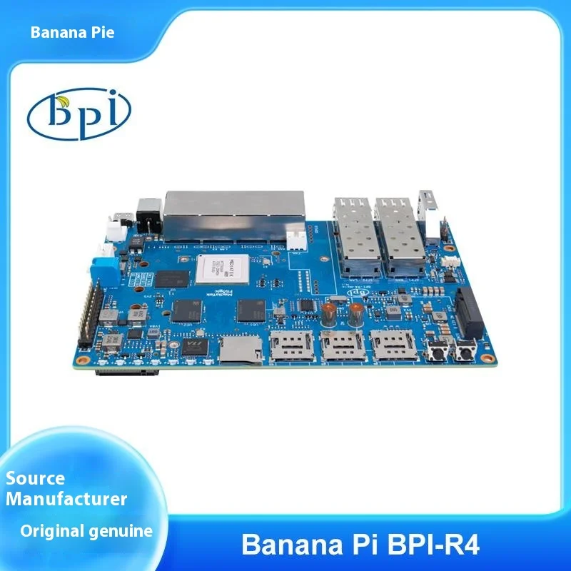 Hochleistungs-Entwicklungsboard Banana Pi BPI-R4, unterstützt 2 SFPs – Bild 3