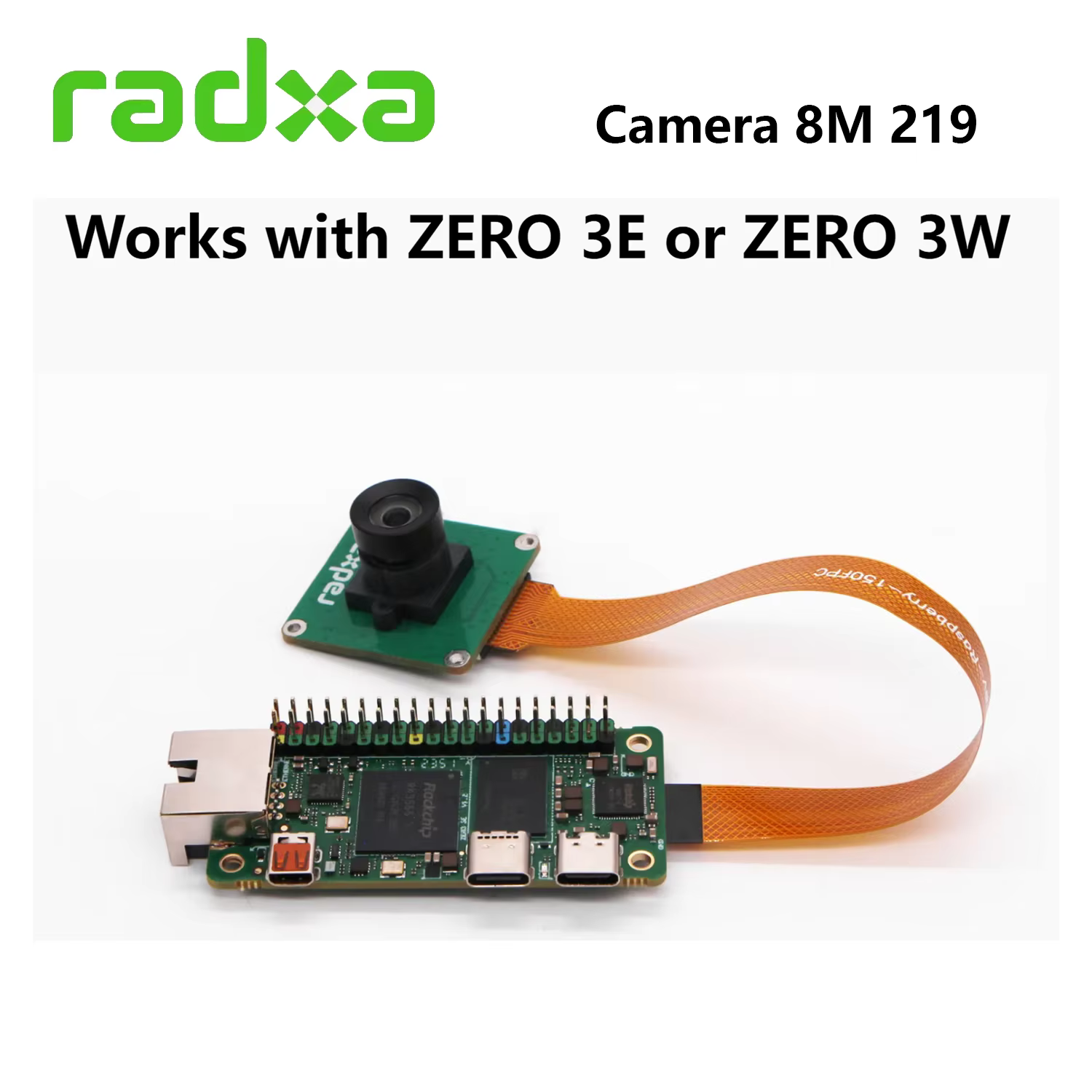 Radxa Kamera 8M 219 FÜR ZERO 3E/3W Rock 4/rock 5/CM5 SONY IMX219 8M – Bild 4