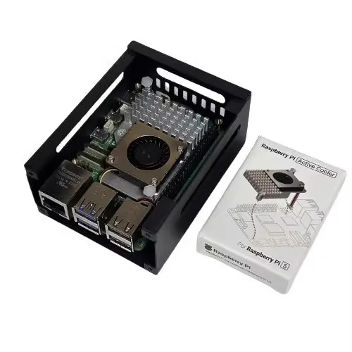 Raspberry Pi 5-Gehäuse unterstützt PCIe M.2 NVMe SSD Shield Top X1001 – Bild 4