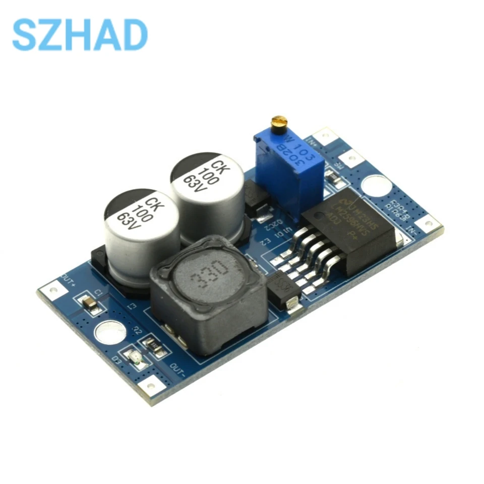 DC-DC LM2596HV Einstellbares Abwärts-Stromversorgungsmodul 36 48 V – Bild 5