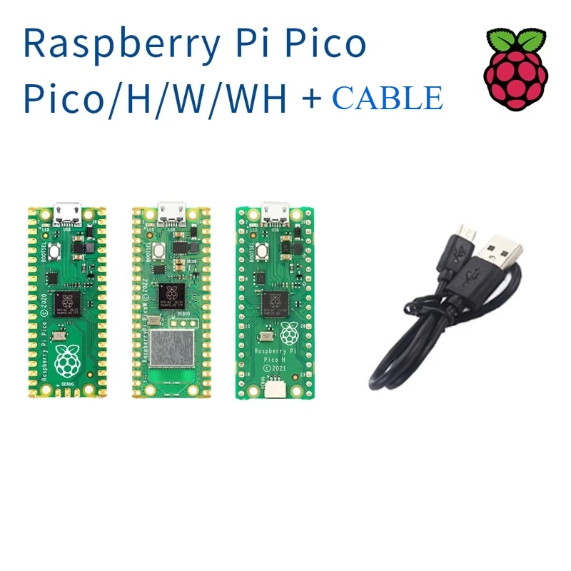 Raspberry Pi Pico / Pico H / Pico W Board RP2040/RP2350 WiFi Dev Board – Bild 3