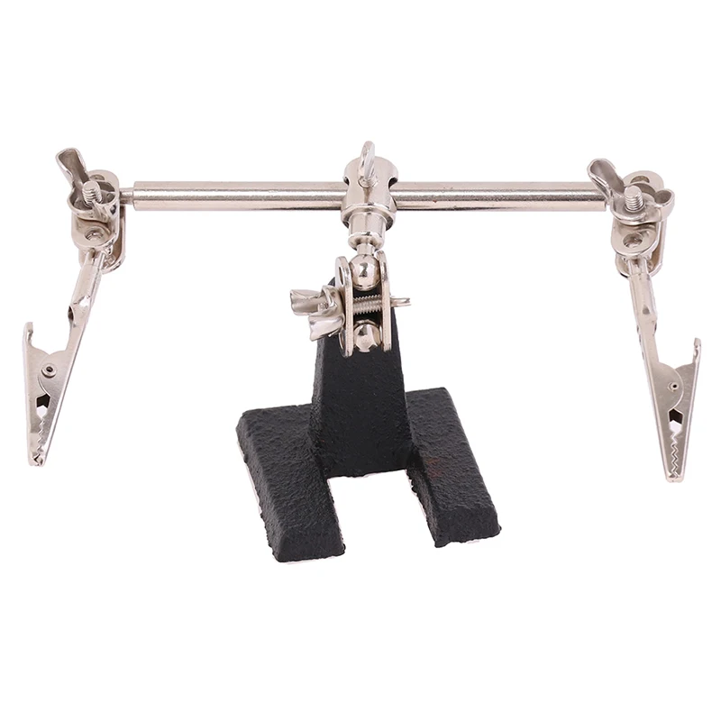 Dritte Hand Lötkolben Ständer Clamp Helping Hands Clip Werkzeug PCB – Bild 2