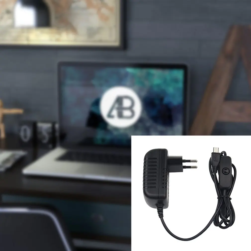 5V 3A EU-Stecker Netzteil Ladegerät AC-Adapter Micro-USB-Kabel – Bild 4