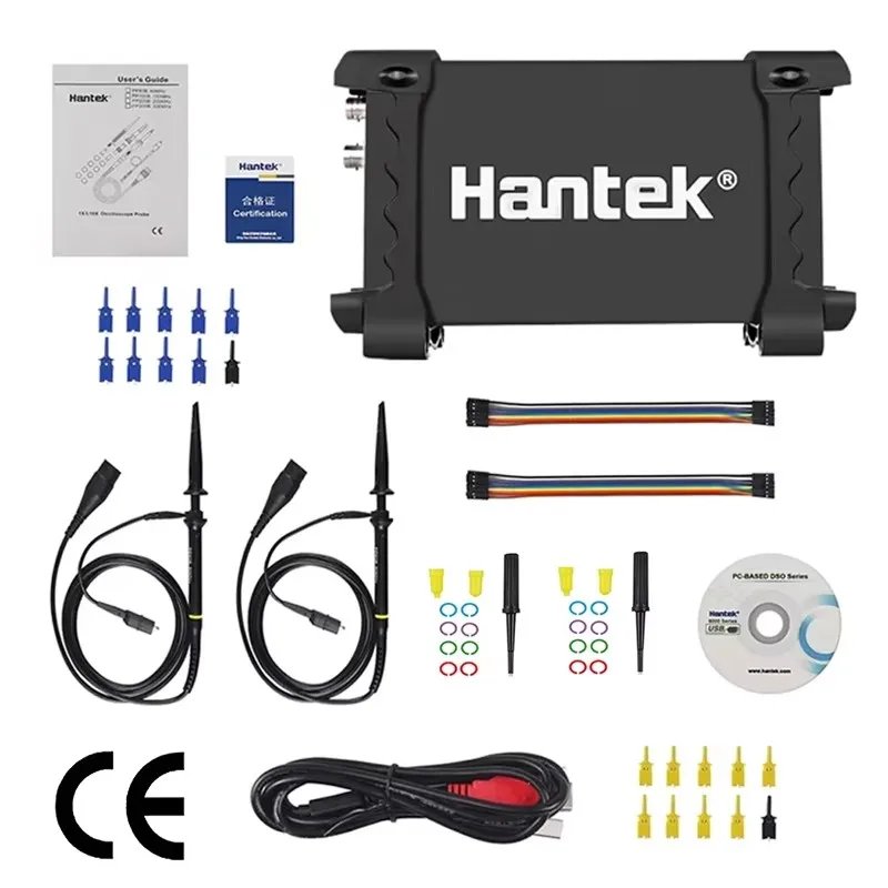 Hantek Tragbares PC-USB-Digital-Oszilloskop 2-Kanal 6022BE 20MHz – Bild 2