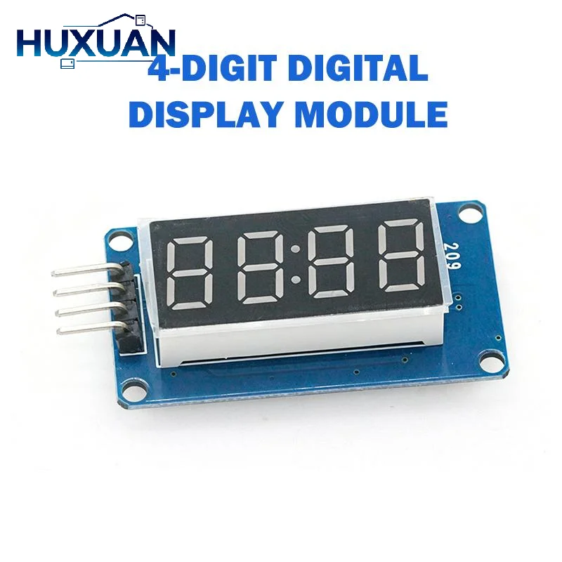 TM1637 4-Bit-Digital-LED-Anzeigemodul für 7-Segment-0,36-Zoll-Uhr – Bild 2