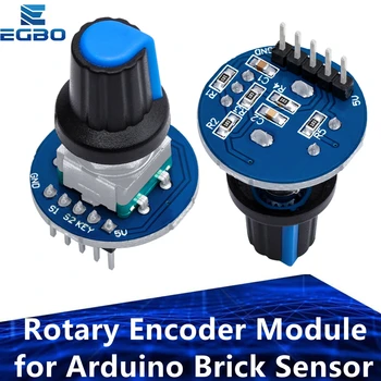 Egbo Drehgeber modul für Arduino Brick Sensor Entwicklung runde Audio rotierende Potentiometer Knopf kappe