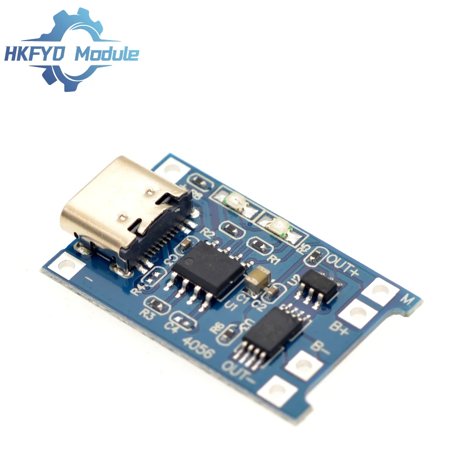 TP4056 Typ C 1 A Lithium-Batterie-Lademodul - 5 V für 18650 Li-Ion – Bild 5