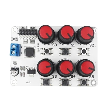 4/6/8-Wege-Servo-Controller PWM-Treiberplatine für Arduino UNO Roboterarm Drahtlose Steuerung Motor