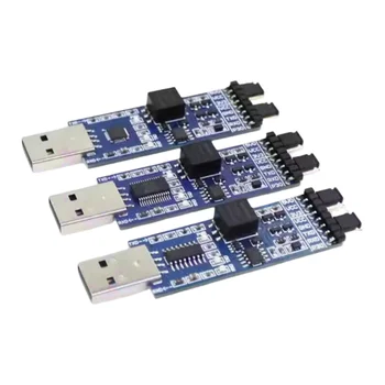 USB-zu-TTL-Konvertermodul FT232/CP2102/CH340 USB-zu-UART-Seriell-Port-Modul mit Signalisolierung