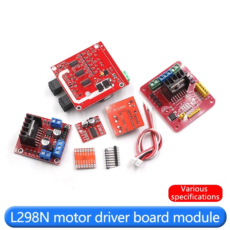 L298N motor treiberplatine modul DC schrittmotor motor smart auto – Bild 3