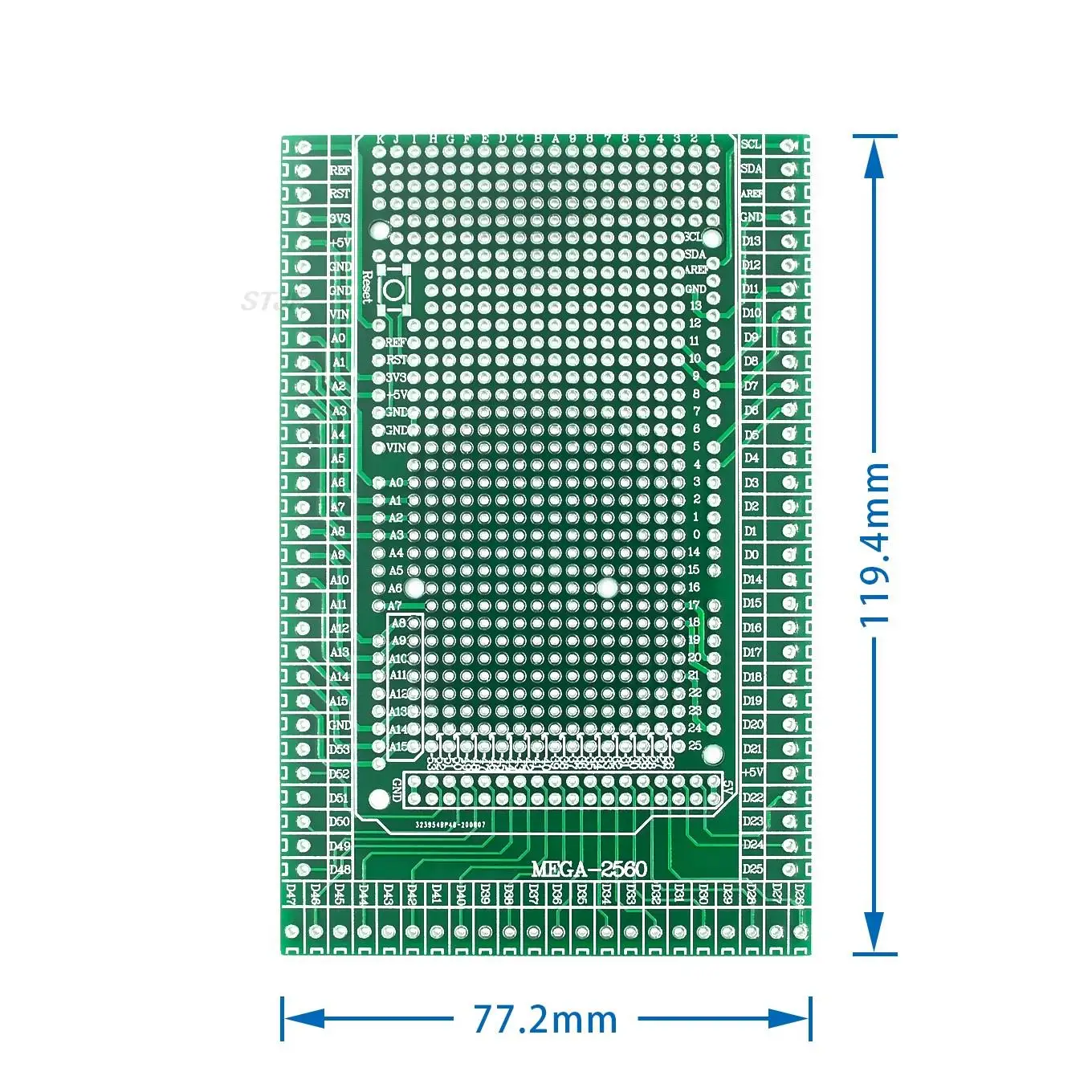 Doppelseitiges PCB-Prototyp-Schraubklemmenblock-Schildplatinen-Kit – Bild 3