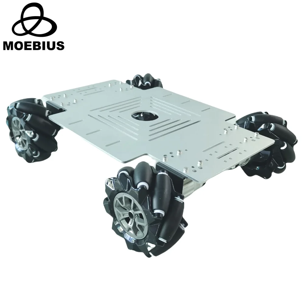 Echtes 26KG Traglast 4WD Mecanum-Rad Roboter-Auto mit Arduino MEGA2560 – Bild 5