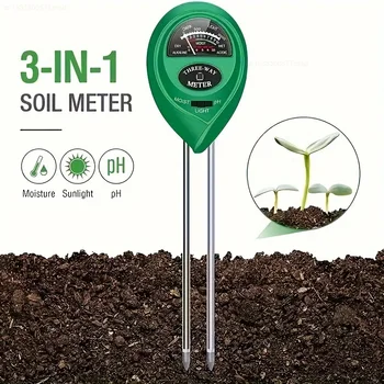 Bodenfeuchtesensor, Feuchtigkeitsmesser für Außenbereich, Blumen und Pflanzen, Trocken- und Nassmessung