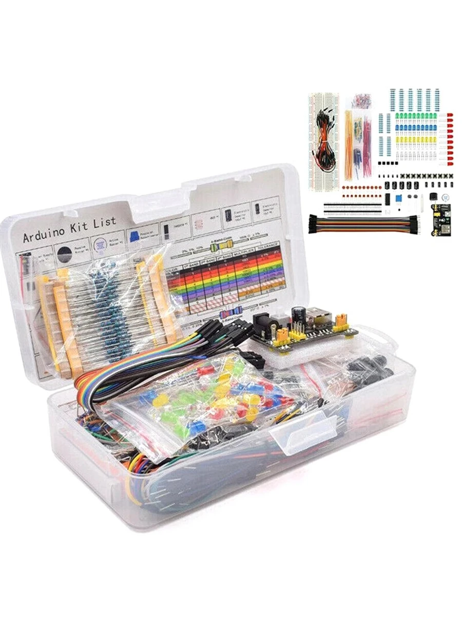 DIY-Projekt-Starter-Kit für Arduino UNO R3 Kit, elektronisches DIY-Kit, elektronisches Komponenten-Set