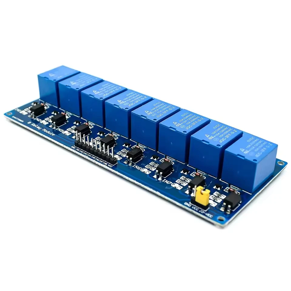 DC 5V 12V 1 2 4 6 8-Wege-Relaismodul für Arduino 1 2 4 6 8 Kanal – Bild 5