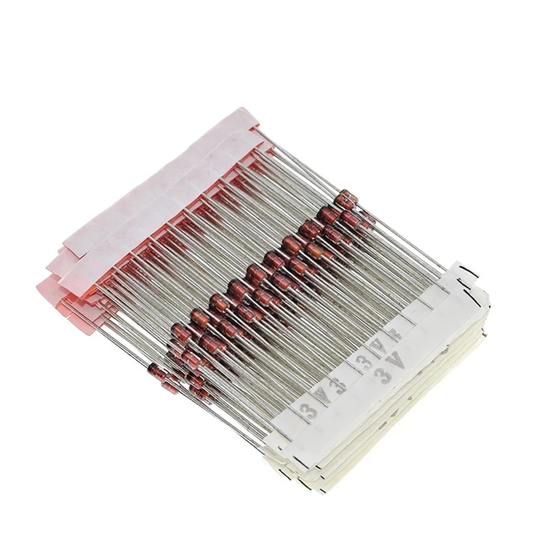 BaoBao - 250 Stück 1 W Zener-Dioden-Sortiment-Set 3 V-33 V, 25 Werte – Bild 3