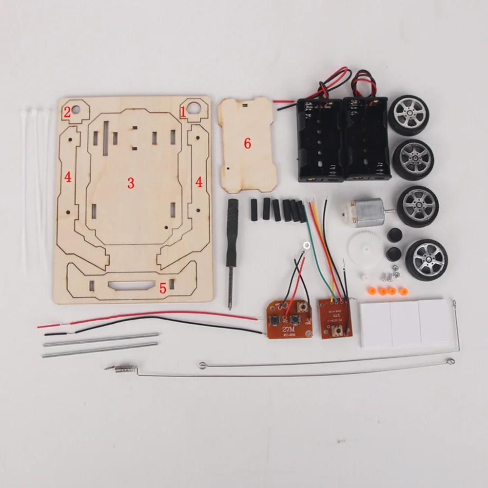 DIY RC Auto Modellbausatz Mini Lehr- und Lernprojekt MINT – Bild 2