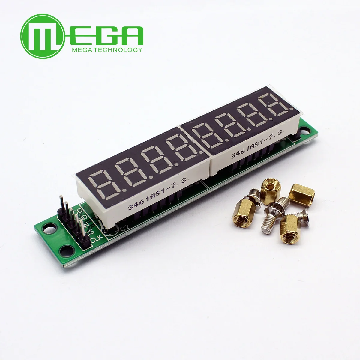 MAX7219 LED-Modul, 8-stellige 7-Segment-Digital-LED-Anzeige, Röhre – Bild 5