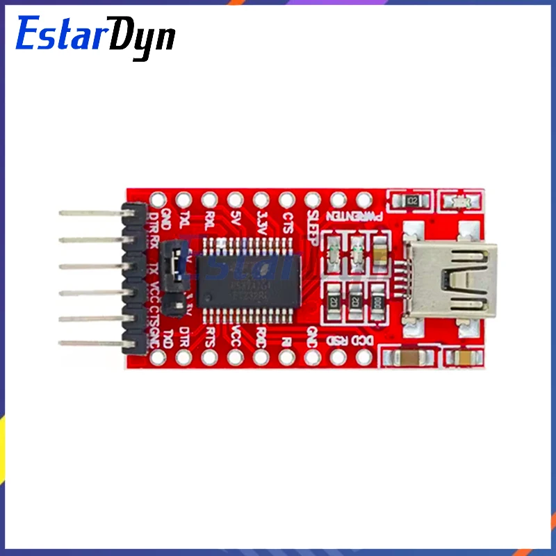 FT232RL USB zu TTL Serieller Konverter 3,3V/5V Dual-Spannung Pro Mini – Bild 6