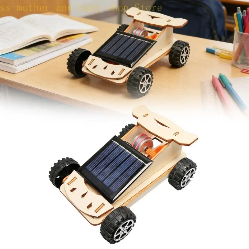 066B Solar-Rennwagen-Baukasten aus Holz, Wissenschaftsprojekt – Bild 2