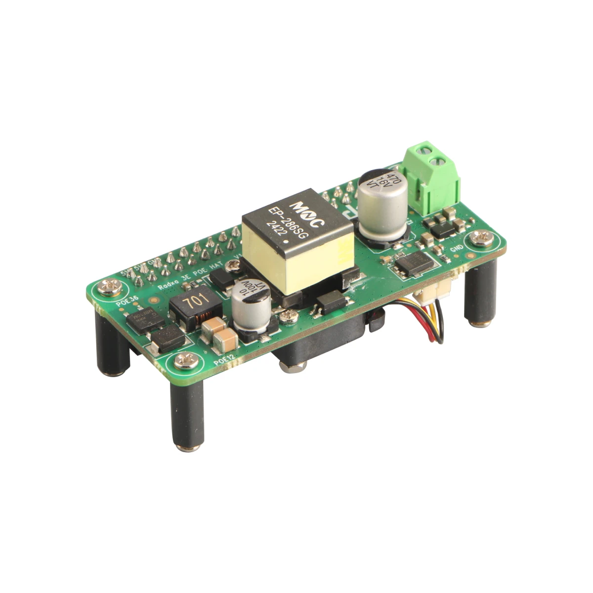 Radxa ZERO 3E PoE HAT, entworfen für Radxa ZERO 3E, einfach – Bild 3