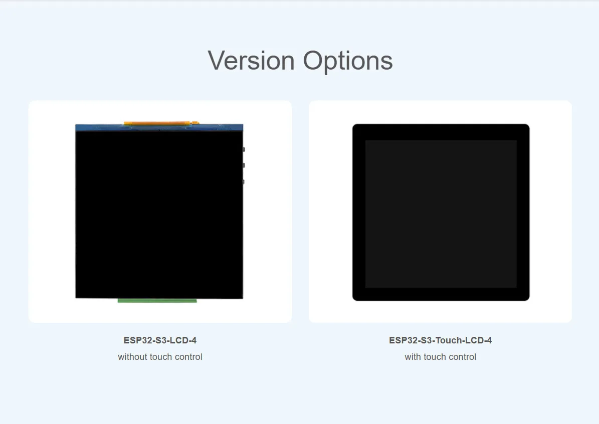 ESP32 S3 4-Zoll-LCD-Entwicklungsplatine 480 x 480 Touchscreen-Display – Bild 5