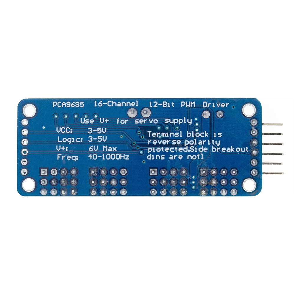 PCA9685 16 Kanal 12-Bit PWM Servomotor Treiber I2C Modul Roboter – Bild 4