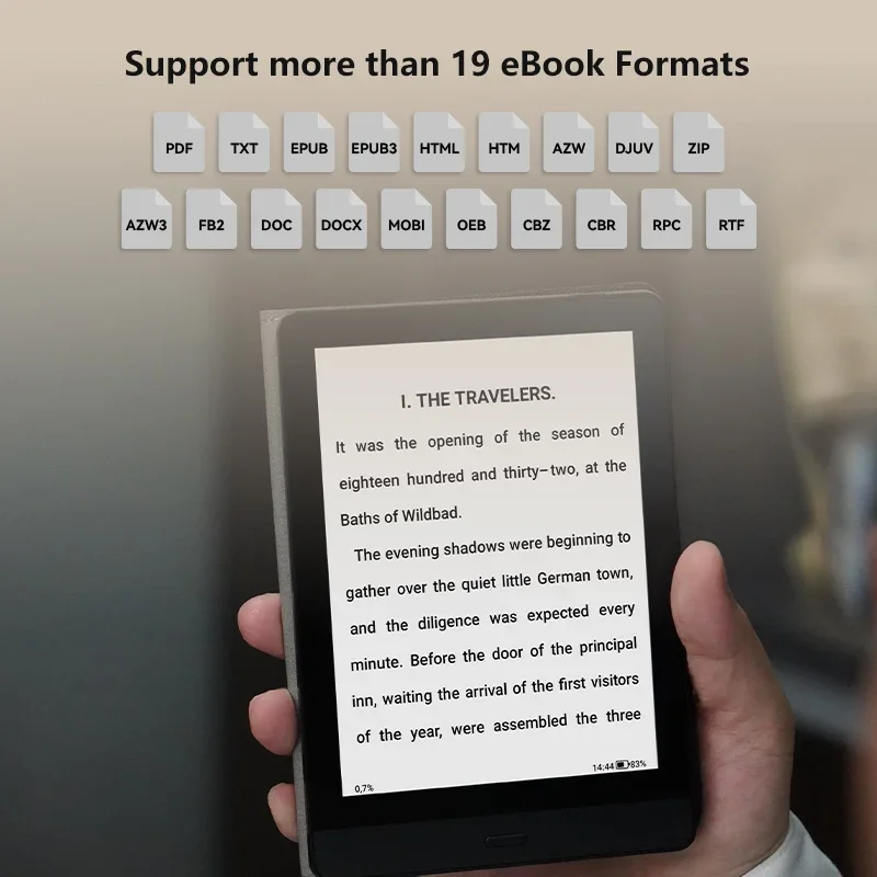 BIGME READ Tragbarer 6-Zoll-E-Paper-E-Book-Reader: Android Open – Bild 4