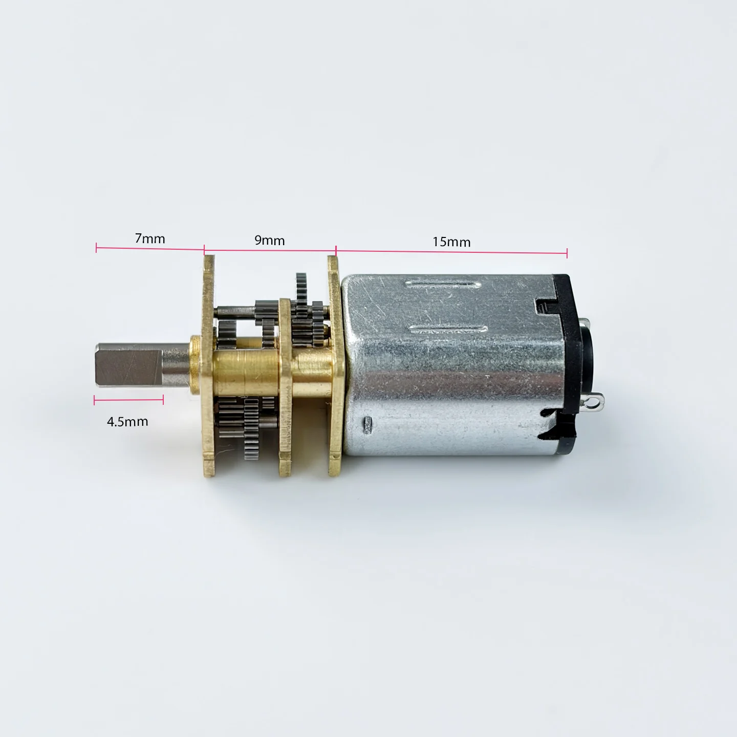 N20 Getriebemotor DC 3V 3,7V 5V 6V 60/100RPM Langsam (5 Stück) – Bild 5