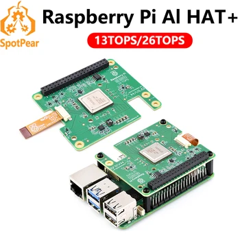 Raspberry Pi AI HAT+ Hailo-8/8L 13/26Tops für Pi5 PCIe M.2 Gen3