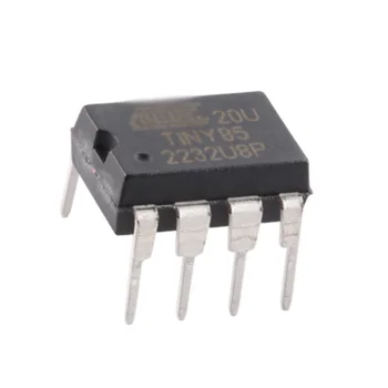 ATtiny85-20PU DIP-8 ATTINY85 DIP8 85-20PU ATTINY85-20 20U TINY85 DIP 8-Bit AVR Mikrocontroller Chip IC