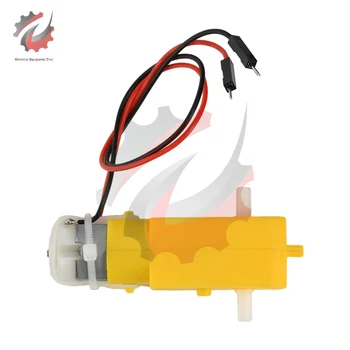 TT Motor DC 3-6V Doppelwellen-Getriebe motor 1:48 Getriebe motor für Arduino DIY Smart Auto Roboter Spielzeug
