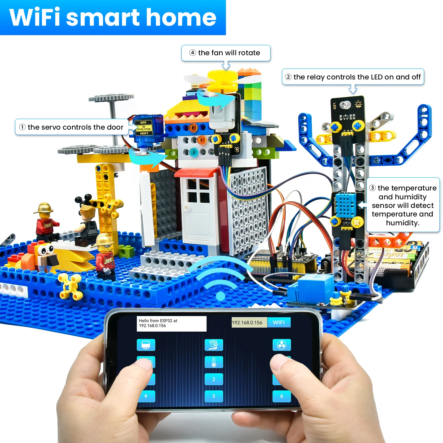 Keyestudio ESP32 RFID 37-in-1-Sensor-Kit mit ESP32-Board für Arduino – Bild 5