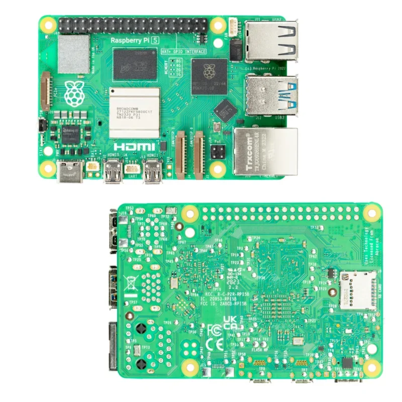 Entwicklungsboard der 5. Generation Pi 5 4B 8 GB Hauptplatine Python-Programmierung AI-Computerkit