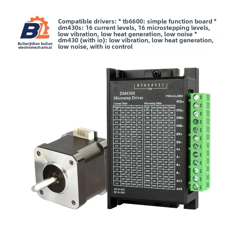 42 Schrittmotor mit hohem Drehmoment NEMA174401S Hybrid Zweiphasen – Bild 4