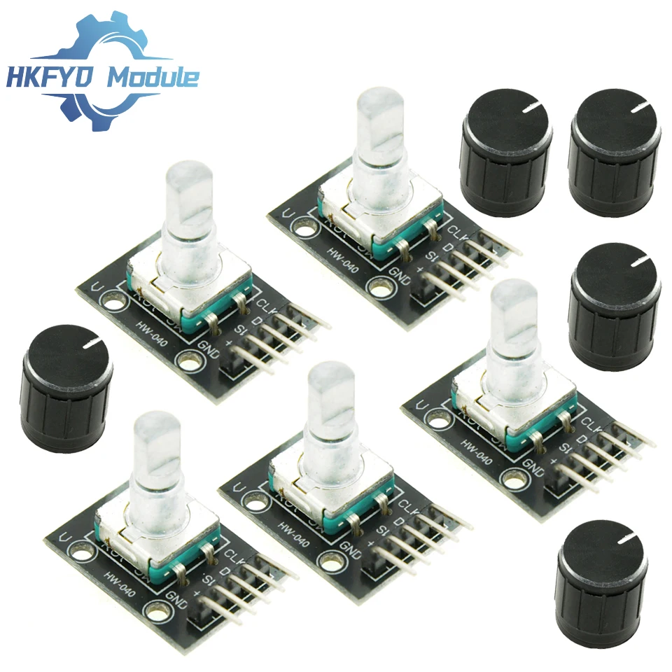 KY-040 360 ° Drehgebermodul - mit Knopf und Potentiometer, für Arduino – Bild 6