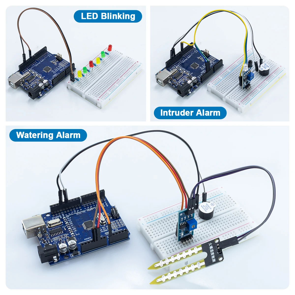 Grundlegendes Starter-Kit für Arduino Uno R3-Projekte, elektronisches – Bild 2