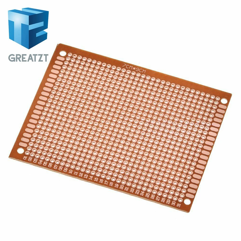 GREATZT 1PCS/10PCS 7x9 7*9cm Einseitig Prototyp Breadboard Universal – Bild 6