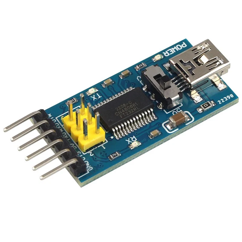 FT232RL FTDI USB 3,3 V 5,5 V zu TTL Serielles Adaptermodul für Arduino – Bild 4