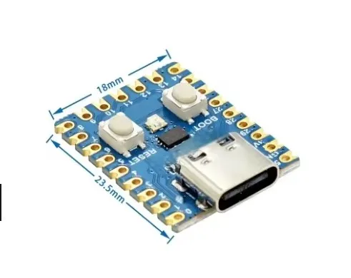 RP2040-Zero RP2040 Raspberry Pi Mikrocontroller PICO Development Board Modul Dual-Core Cortex M0+ Prozessor 2