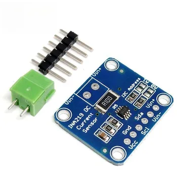 INA219 I2C Bidirektionaler Strom-Spannungs-Leistungsmonitor Sensormodul Zero Drift DIY (5 Stück)