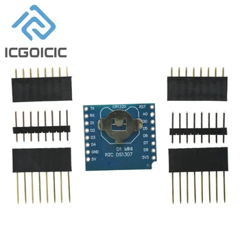 DS1307 RTC- und Micro-SD-Kartenmodul-Abschirmung für Wemos D1 Mini ESP8266 SD-Karte