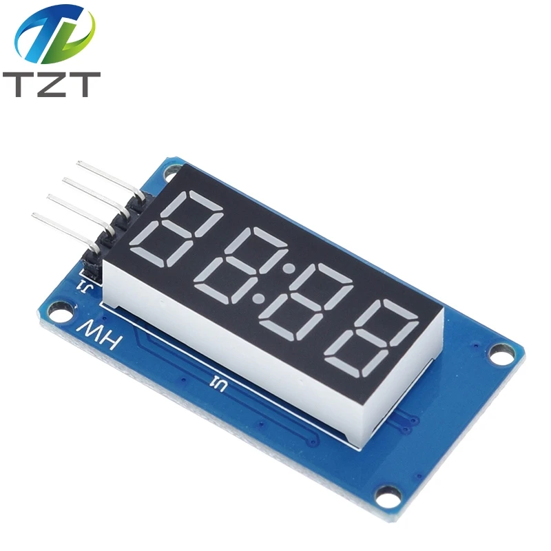 TM1637 LED Display Modul Für Arduino 7 Segment 4 Bits 0,36 Inch Uhr – Bild 4